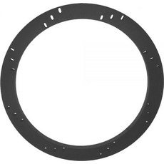 10인치 서브우퍼 스피커 깊이 확장 링 두께 1인치 내부 직경 9 18인치 외부 10 78인치 SSK10XXKQS 적층 가능 유리섬유 인클로저 프레이밍, 10인치 서브우퍼 스피커 깊이 확장 링 두께 1인치 내