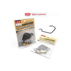 EOS 이오스컴퍼니 시클훅 광어다운샷채비 카본라인