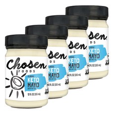 초슨푸즈 클래식 케토 마요 MCT 오일, 355ml, 4개