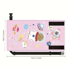 어린이 비행기 침대 유아 발받침 좌석 확장, 별빛 하늘 파우더