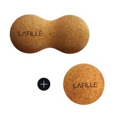 라필레 붓기 제거 마사지볼 코르크 재질 7cm, 1개, 마사지볼+땅콩볼