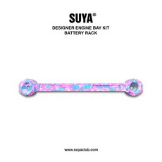 SUYA 設計師彩繪系列 引擎室套件 For SUBARU 2022 WRX VB/VN，提升引擎室視覺美觀，簡易安裝, 1個, 電瓶架