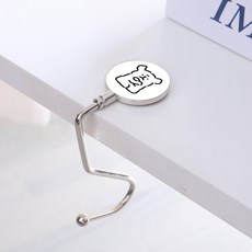 이동식 강아지 책상 걸이 학생용 책가방 사무실 테이블, 팔꿈치를 잡고 1 개옷