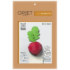 오리제_순무냉장고자석 DIY 만들기키트, 1개