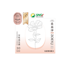 ZOEY.J 柔益淨 Lady Flower 女性益生菌 Plus 30包, 1個, 30份