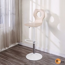BuyJM 曼尼皮面吧檯椅/高腳椅/餐椅 YLB-CH260WH, 詳見包裝, 詳見包裝