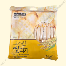 노브랜드 고소한 쌀과자, 3개, 270g