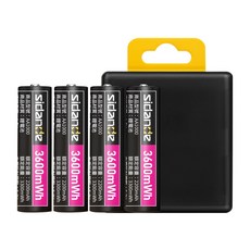 Sidancde 3號 1.5V充電式鋰電池(4入), 1套, 3號 1.5V 充電式鋰電池 (4入)