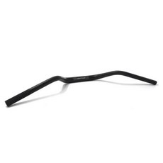 레트로 오토바이 핸들 바 알루미늄 합금 스티어링 휠 로얄 엔필드 XMAX 300 EXC Z1000 스크램블러 초퍼 28mm, Black, 1) Black