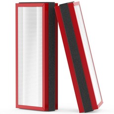 HFD280 H13 트루 헤파 교체 필터 HFD280B 공기 청정기 청정기와 호환 2팩, HFD280 H13 트루 헤파 교체 필터, HFD280