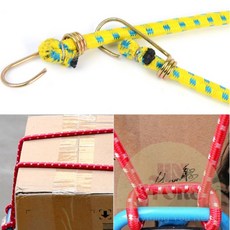 지니셀 컬러 고리줄바 170cm 자전거 로프 짐고정 구루마 핸드카 대차 고리형줄