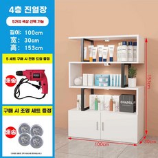 상품 매대 제품 5단 진열대 사무실 선반 장식장 카페, T. 4겹 00305m 두께 25cm 보드