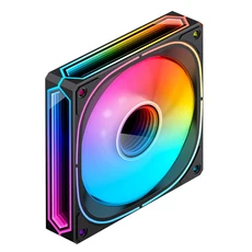JONSBO電腦散熱風扇，靜音高效，多色可選，簡易安裝, 黑, 1個, FR-505B