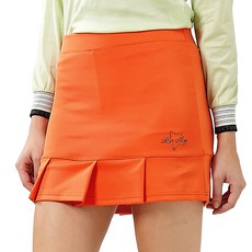 큐티 주름 장식 스판 큐롯 스커트 KB228W/캐주얼한 골프/배드민턴/스포츠/볼링용