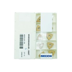 SECO 車刀片 WNMG080408-M3 1500T，精密金屬加工首選，高耐磨損，適用多種材料, 1個