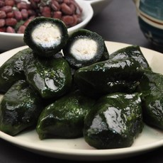 [푸르젠] 영광 생 모시 송편(동부) 30개내외(봉당 10개내외/3봉), 400g, 1개