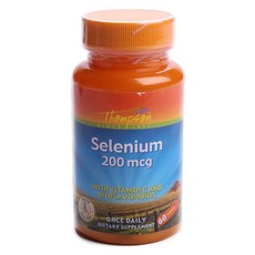 THOMPSON 硒片 200mcg, 60顆, 1罐