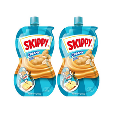 스키피 짜먹는 땅콩버터 크리미, 2개, 290g