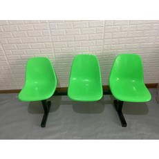 정류장 벤치 의자 식당 2인용 신호등 버스정류장벤치 테라스 대기 플라스틱 스테인리스, 3 플라스틱 에메랄드그린
