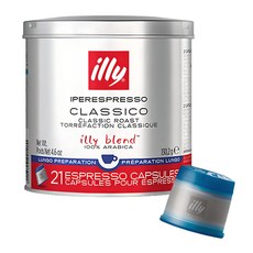 illy 意利 經典Lungo咖啡膠囊, 6.2g, 21顆, 1罐