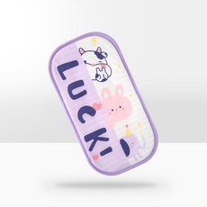 D9 夏天抱娃涼感手臂墊 3D透氣 蜂窩 餵奶袖套 寶寶枕頭, LUCK奶牛