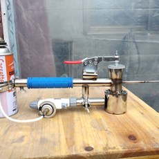 【KK園藝】台灣出貨 草酸治螨煙槍養蜂用落地款兩用草酸煙槍大小螨通殺草酸霧化器, 1個, 煙槍+火槍+接頭（沒有氣罐）