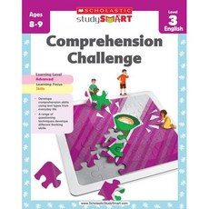 Study Smart: Comprehension Challenge 3, Scholastic Teaching Resources