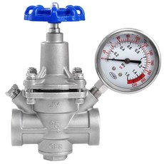 스팀 감압 밸브 스테인레스 가스 압력 조절기 플랜지, 304 스테인리스 스틸 DN15-4점