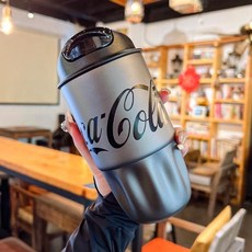 에이트 여름 겨울 보온 보냉 텀블러, 1개, 블랙, 450ml