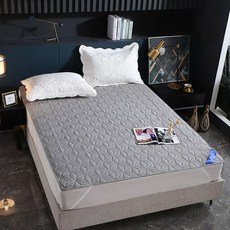 샌드위치 코튼 퀼트 침대 보호대 패드 침대보 소변 매트 방지 누출 시트 노인, 15) 2 - 150x200cm