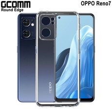 GCOMM OPPO Reno7 清透圓角防滑邊保護套