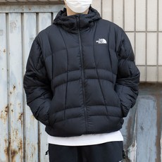 노스페이스 경량 패딩 웨이브 LT 온볼 자켓 화이트라벨 후드패딩