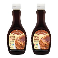 스위트리프 스테비아 시럽 시나몬 무설탕, 2개, 354.9ml