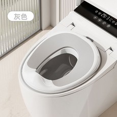 兒童馬桶坐便圈 小孩坐便器 免安裝馬桶圈 男女寶寶通用防濺廁所便攜式神器 自主如廁訓練 寶寶馬桶座墊 兒童馬桶學習坐墊, 大象灰-全新升級TPE軟墊款, 大象灰-全新升級TPE軟墊款