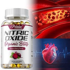 Pslalae nitric oxide 有機甜菜根 原味莓果風味 膠囊食品, 60組
