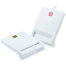 訊想 InfoThink IT500U-TW 台灣製 ATM 轉帳報稅 自然人憑證 晶片讀卡機, 黑藍色-IT500U-TW