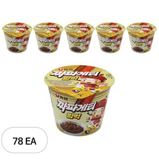 농심 짜파게티 범벅 70g, 78개