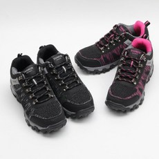 여성 키높이 트래킹 등산화 작업화 통굽 진분홍 운동화