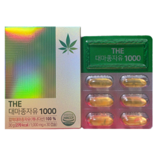 닥터루템 THE 대마종자유 1000 1 000mg x 30캡슐, 1세트, 30회분
