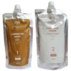아모스 루미네이터 하드(건강모) 1제+2제(크림), 1개