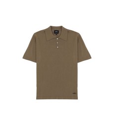 A.P.C. 로고 디테일 폴로 셔츠