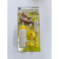 台灣製 拿鐵貓花花 Acepet 愛思沛 寵物奶瓶 幼貓奶瓶 幼犬奶瓶 寵物餵食器 寵物奶媽 寵物用品 哺乳奶瓶, 黃, 1個