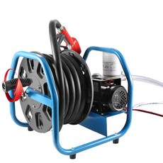 농업용 급유기 주유기 이송펌프 이송 경유 주유건, AA. 24V 380W 필터 어셈블리, A. 전원 정보 표시