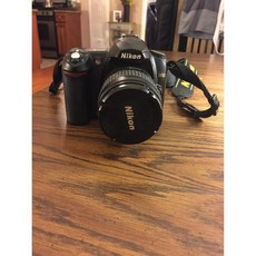 니콘 DSLR D50 카메라 18-55mm f/3.5-5.6G ED AF-S 줌 니코르 렌즈 구 모델, D50 with 28-80mm Lens