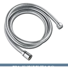 방폭 메탈 샤워기 호스 꼬임방지 스테인리스 튜브 범용 핸드 샤워기 연장선 블랙 2.0m, 200cm