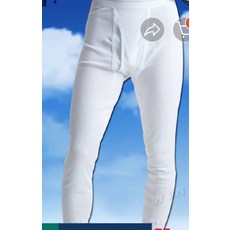 B.V.D. 厚地純棉保暖長褲