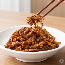 쥐포채 양념 조림 250G 고추장 도시락 부드러운