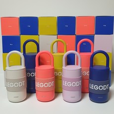 레고트 데일리 컵 루프 텀블러 휴대용 보냉 보온 병, 1개, 600ml, 코랄(리뉴얼)