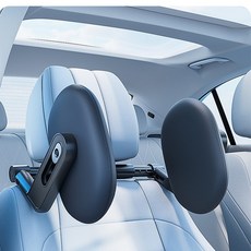 서준 차량용 헤드레스트 자동차 목베개 목쿠션 목받침, 차량용 헤드레스트 블랙, 1개