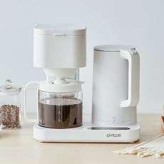 G-Plus 全自動仿手沖溫控咖啡機 GP-CF01W, 白色